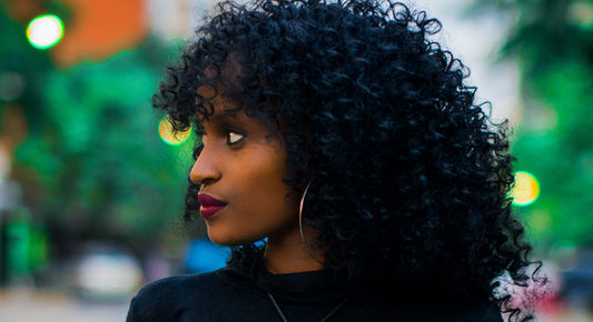 Woman looking off into the distance