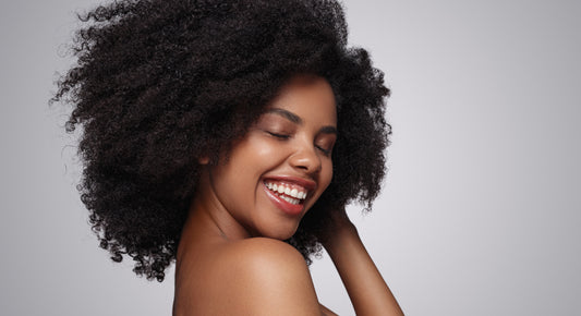 Woman smiling